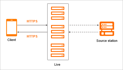 HTTPS encryption process