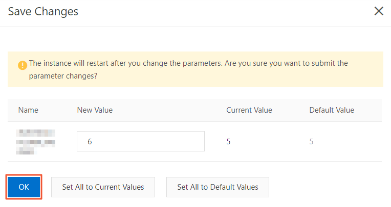 Configure cluster parameters - 2