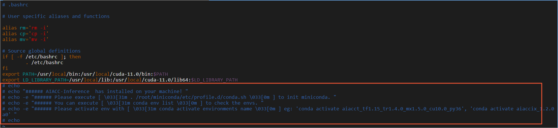 bashrc-file