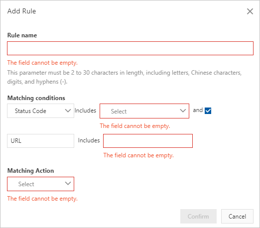 Create a rule