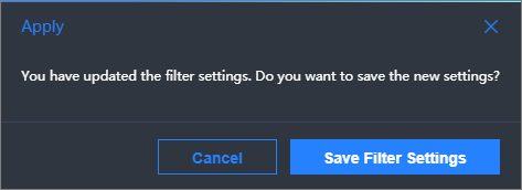 Apply dialog box