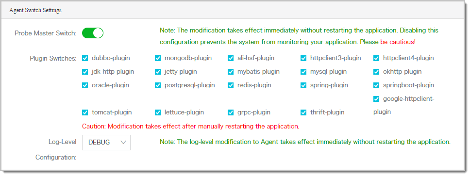 Agent Switches