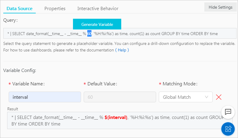 Generate variables