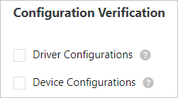 Configuration Verification