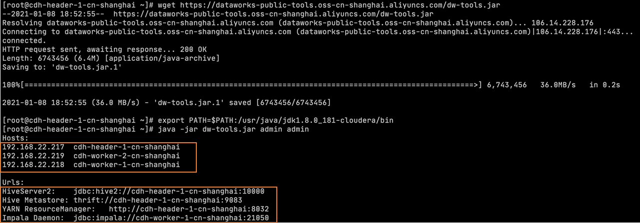 Component addresses