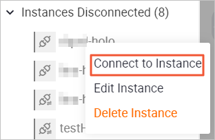 Connect to Instance