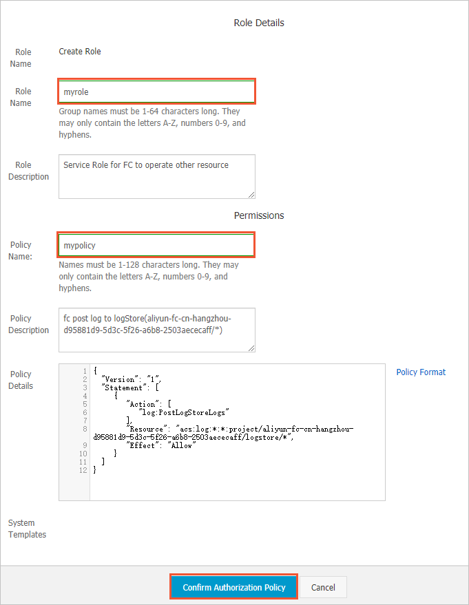 role-information