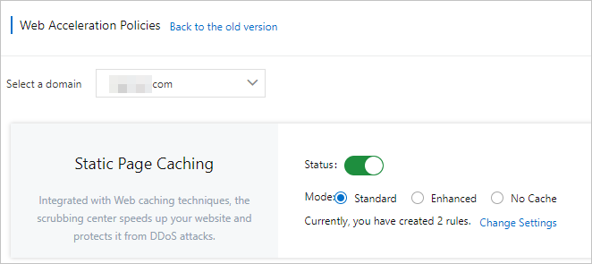 Static Page Caching