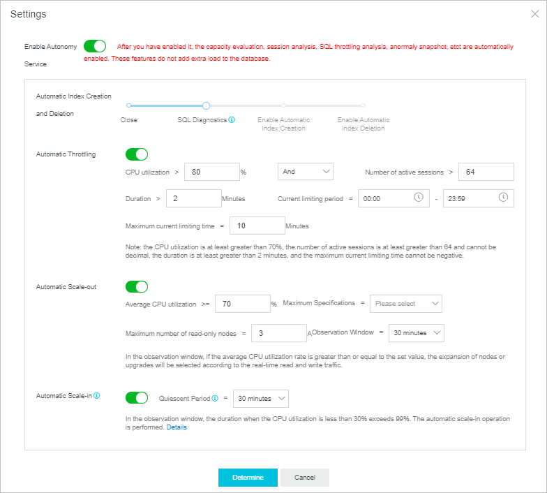 Autonomy service