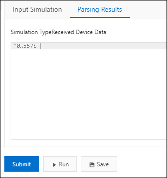Received Device Data