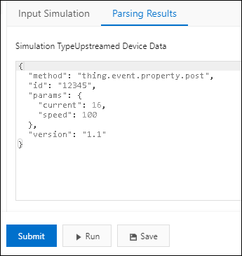 Upstreamed Device Data