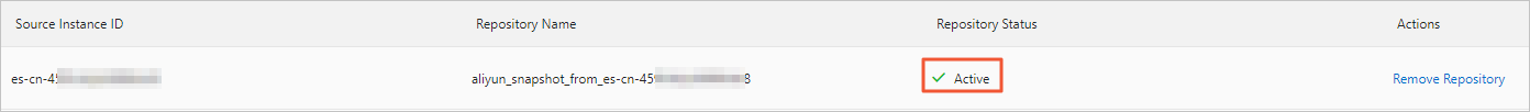 Shared repository successfully added