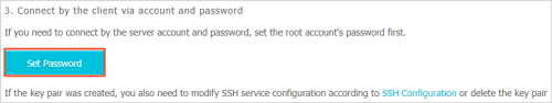 Reset the logon password of a Linux server