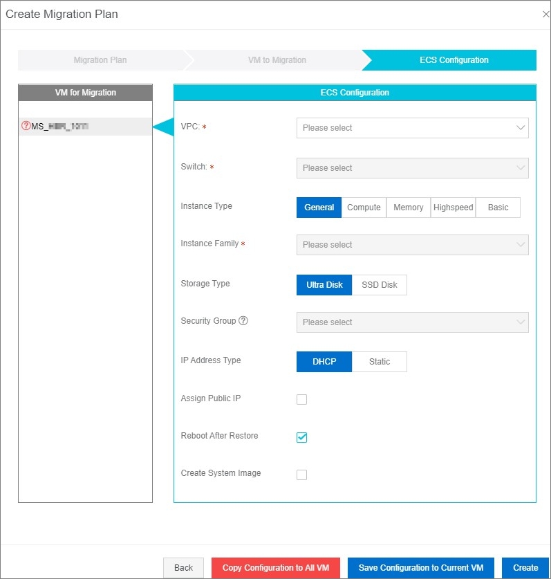 Create a migration plan