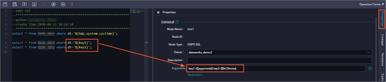 Assign values