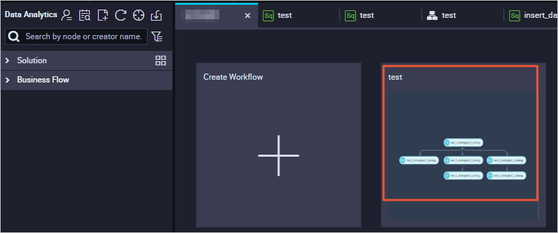 View workflows