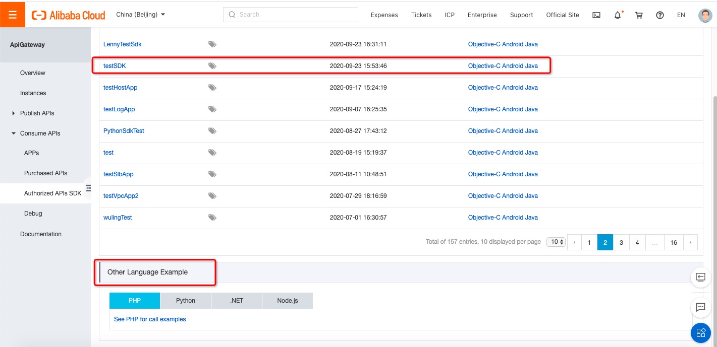 Download SDKs