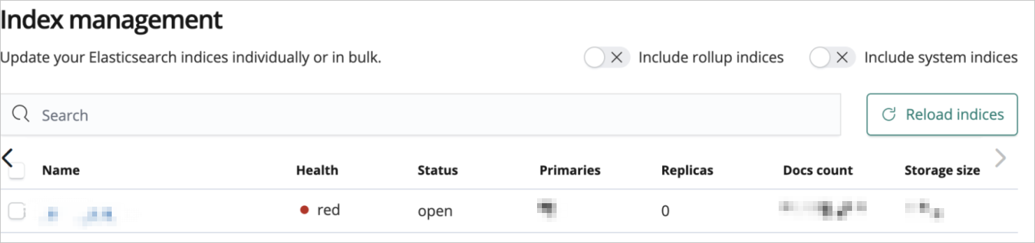 Data restoration issue