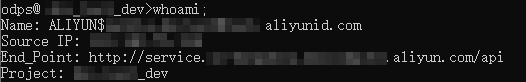 Current logon user