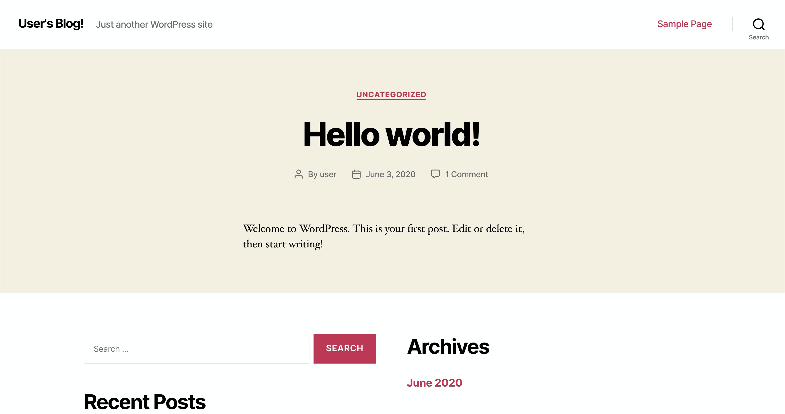 Homepage