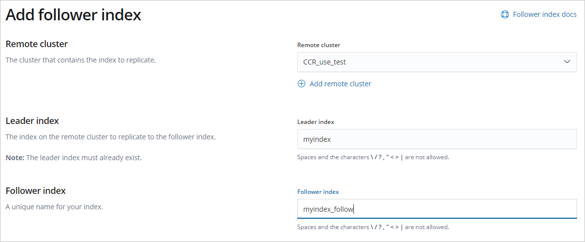 Configure CCR