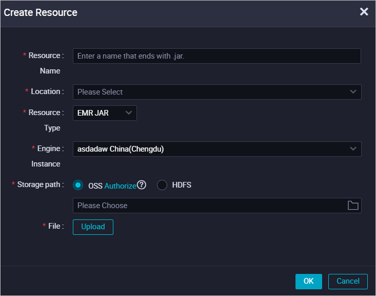 Create Resource