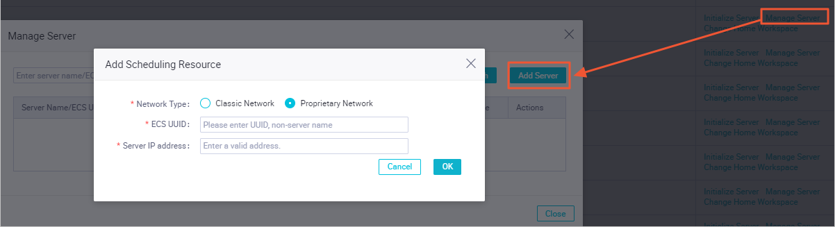 Add scheduling resources