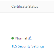 Modify a certificate