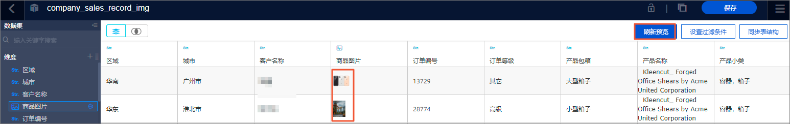 表格