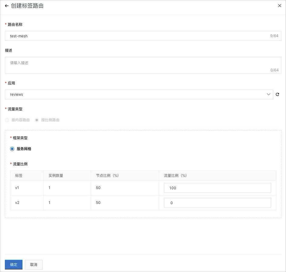 标签路由