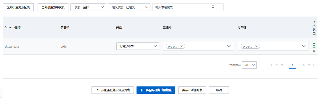 迁移对象在adb的类型
