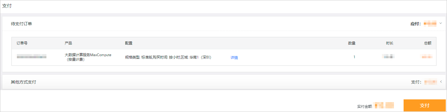 支付
