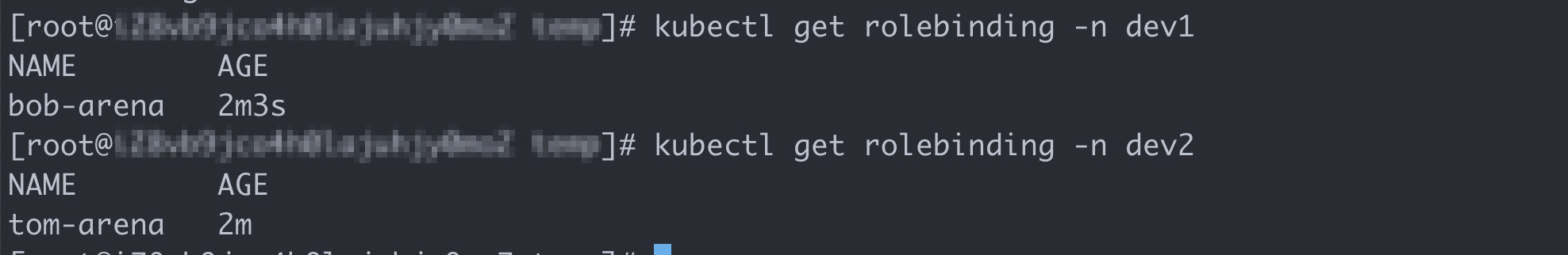 role created