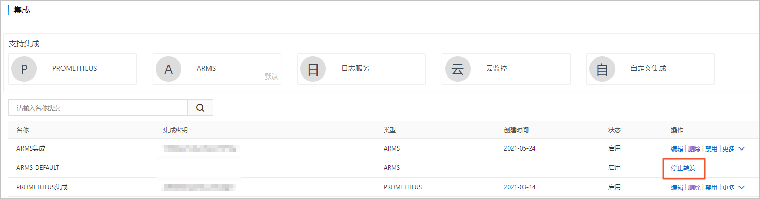 多账号ARMS告警汇集-上报完成