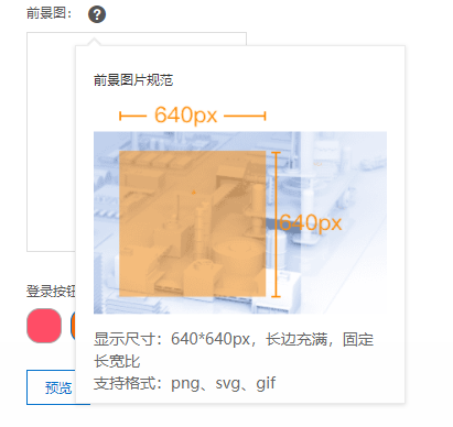 前景图