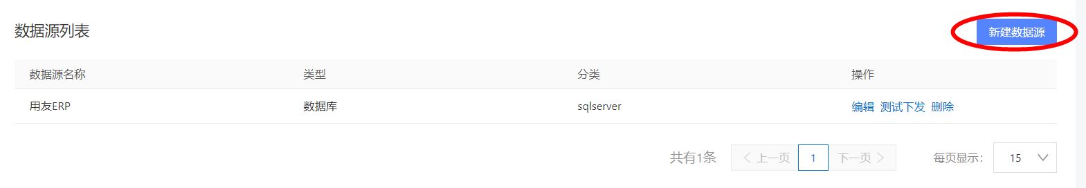新建数据源