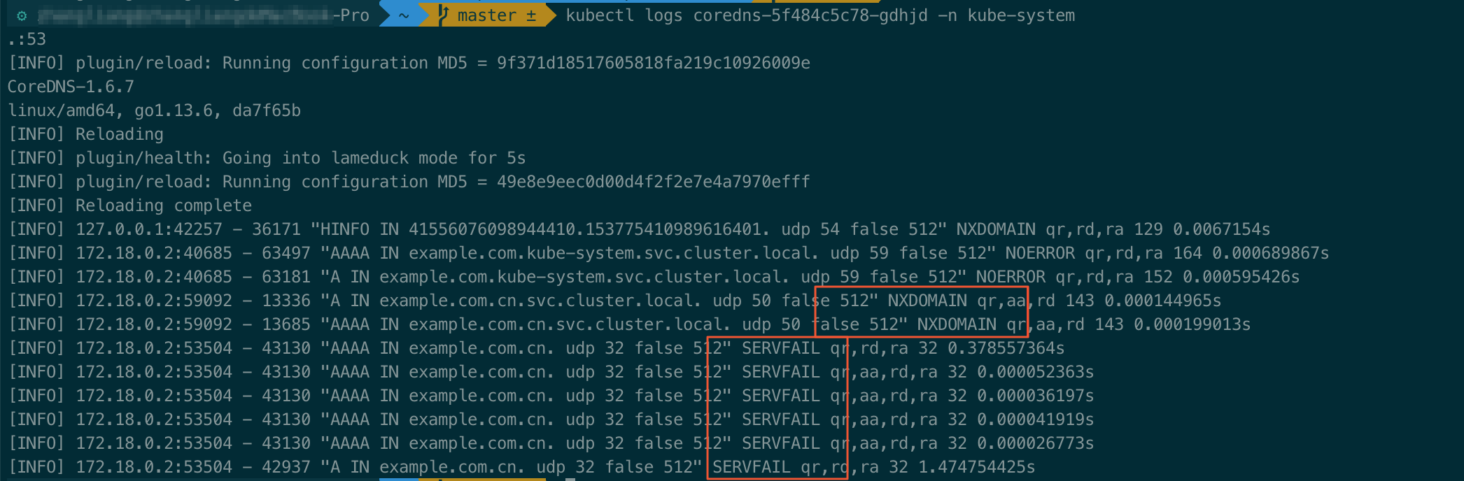 NXDOMAIN