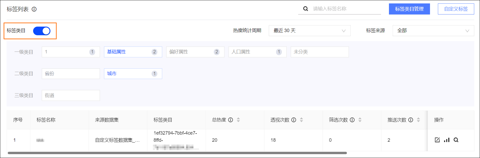 标签管理