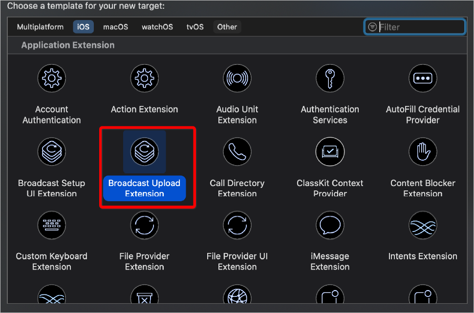 屏幕共享功能集成说明