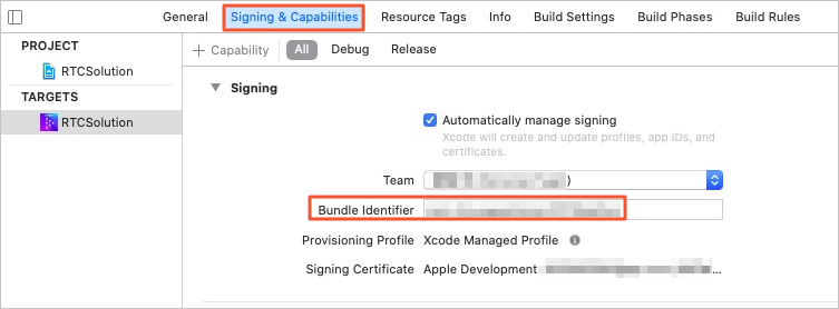 Signing修改Bundle