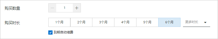 选择自动续费
