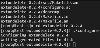 部署extundelete工具