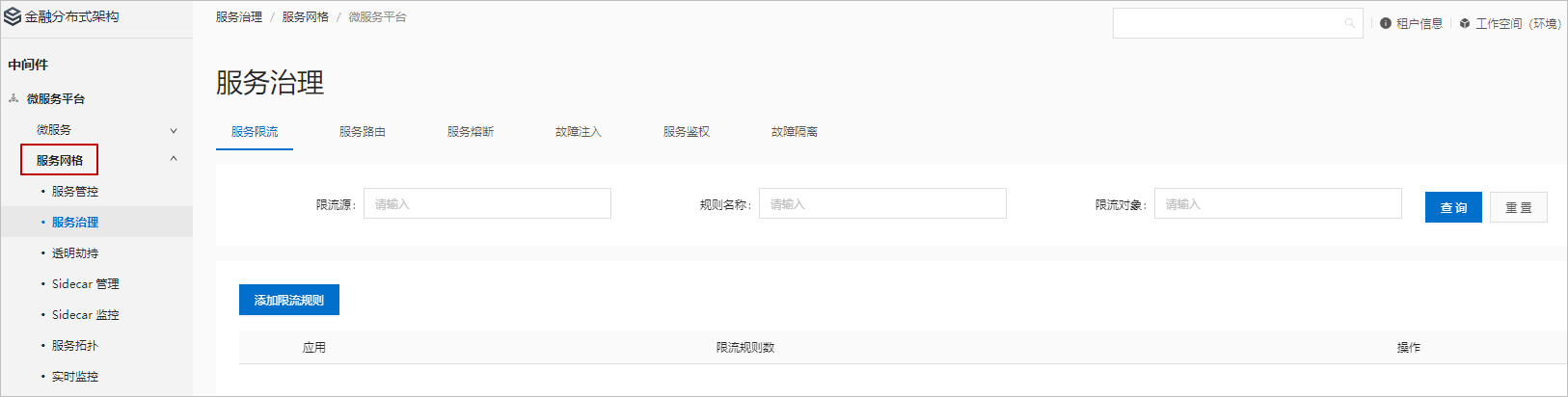 服务治理