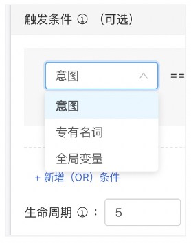 触发条件